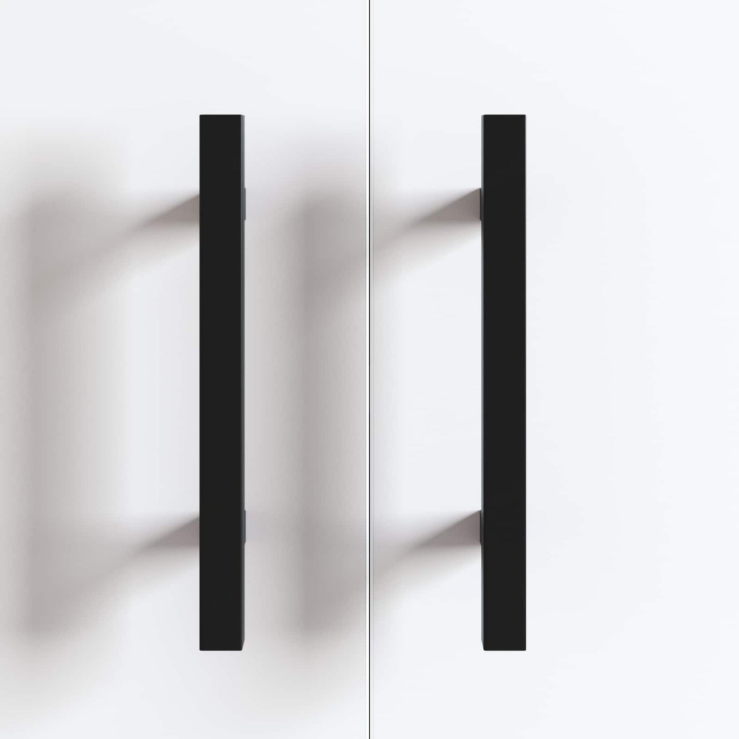 Cabinet Handle 12 pcs Black 150 x 12.3 x 35.2 mm