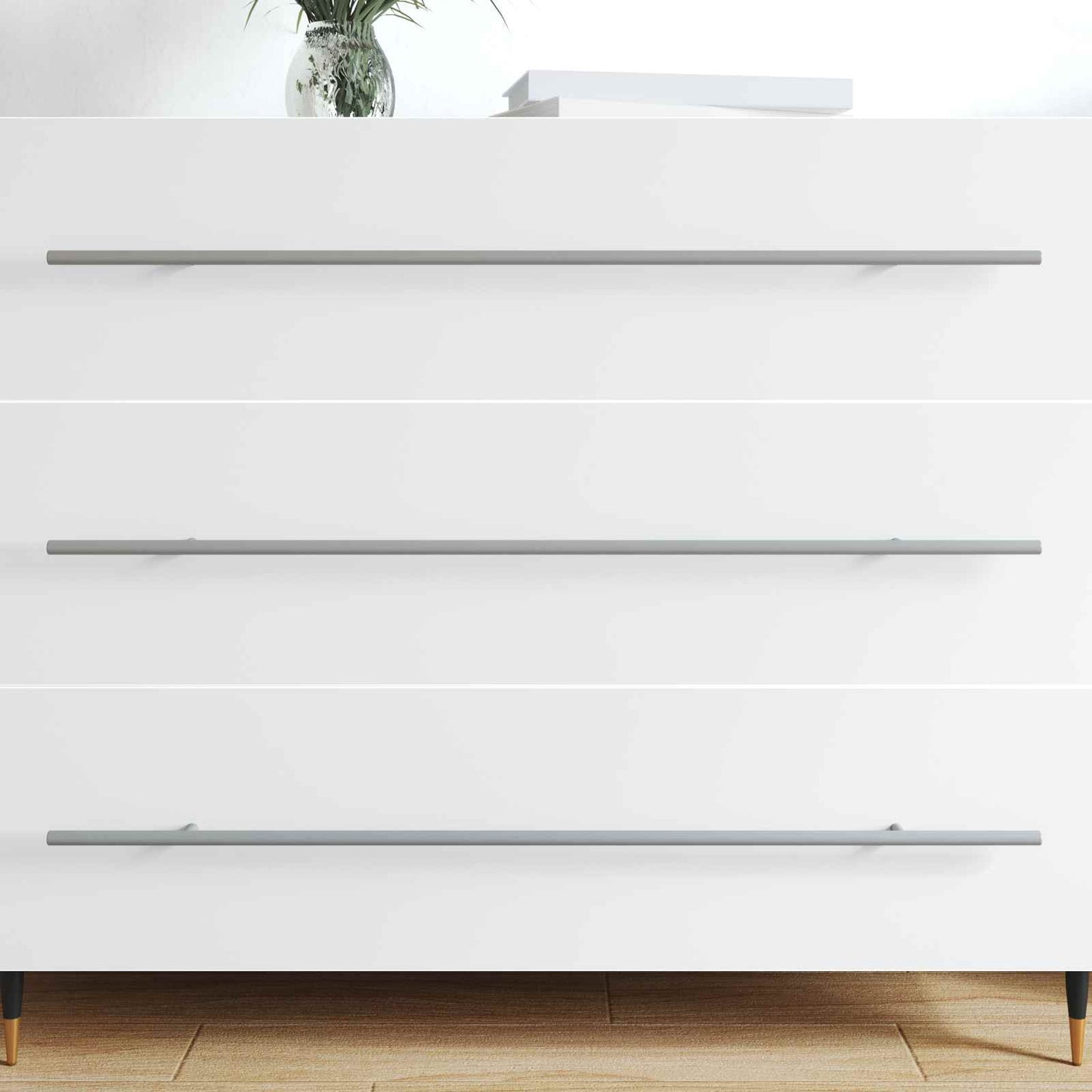 Cabinet Handle 12 pcs Silver 800 mm Stainless Steel