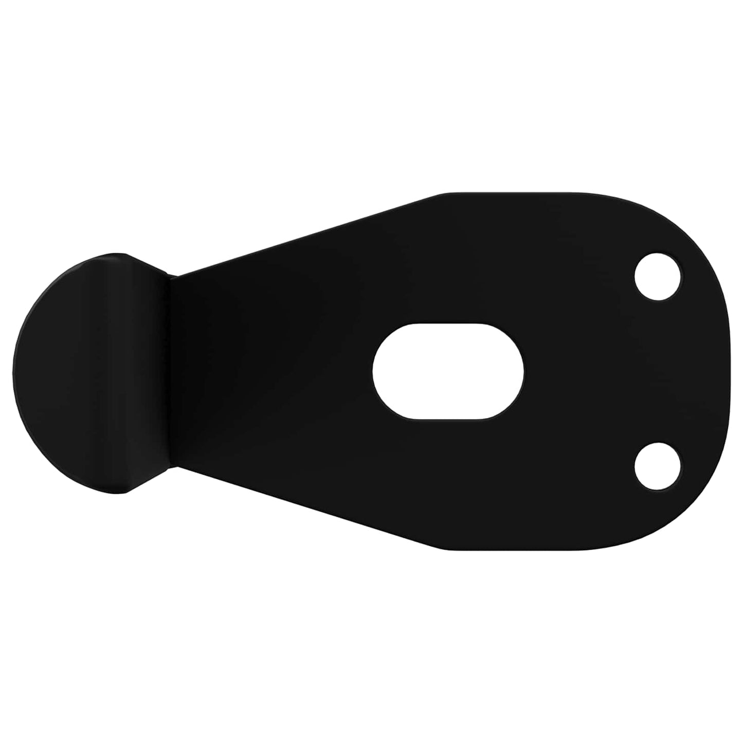 Furniture Feet 12 pcs Black 66 x 36 x 160 mm Iron