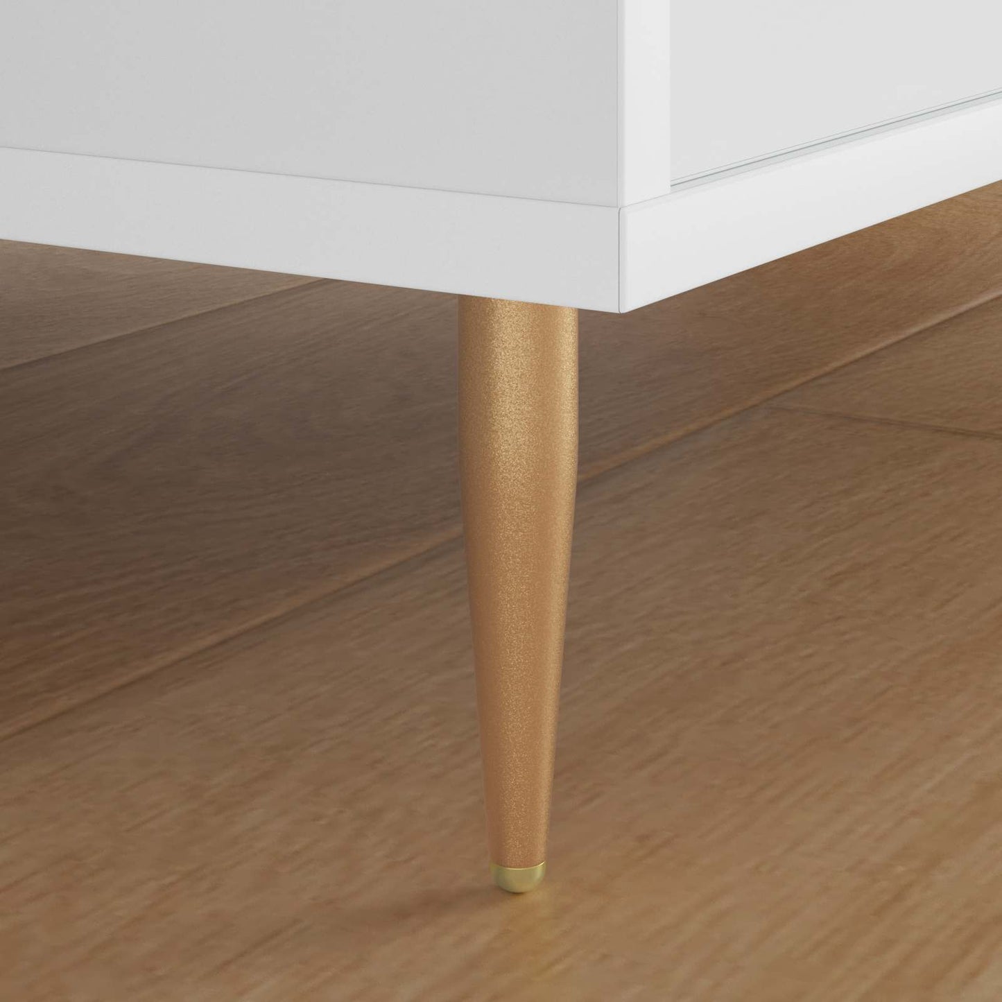 Standing Feet 12 pcs Gold 98 x 40 mm Iron