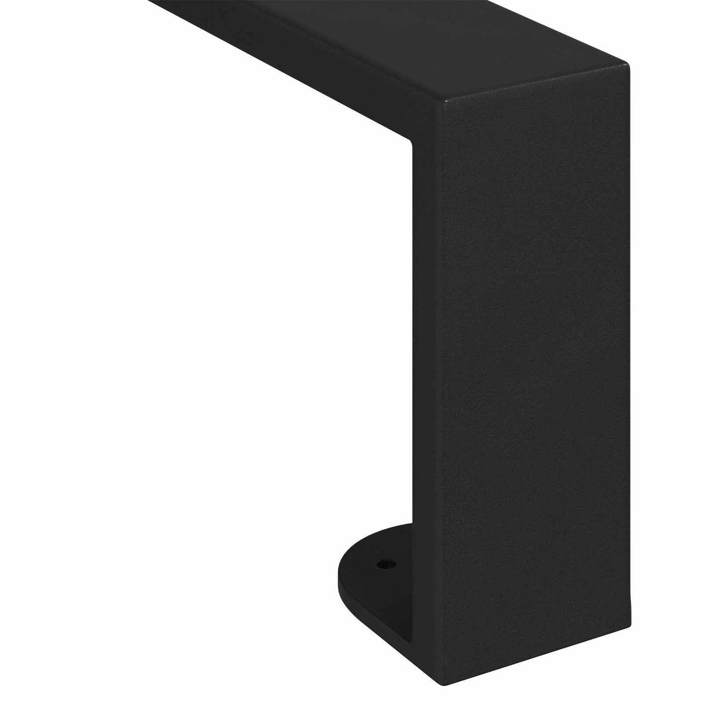 Furniture Feet 12 pcs Black 481 x 40.5 x 100 mm Iron
