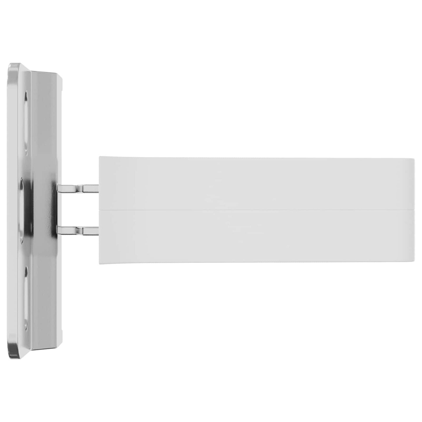 Cabinet Hanging Bracket 12 pcs White 70 x 48 x 19 mm