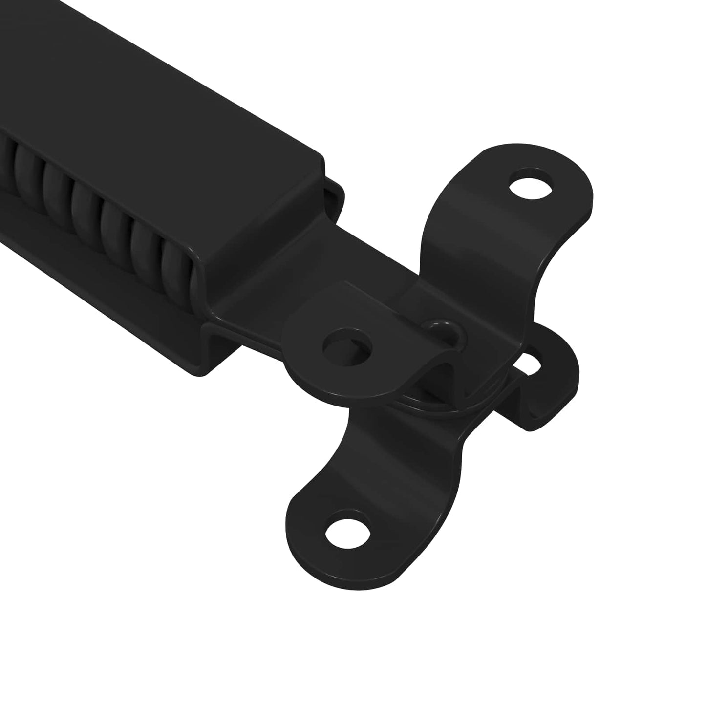 Lid Support Hinge 12 pcs Black 192 x 32 x 50 mm Steel