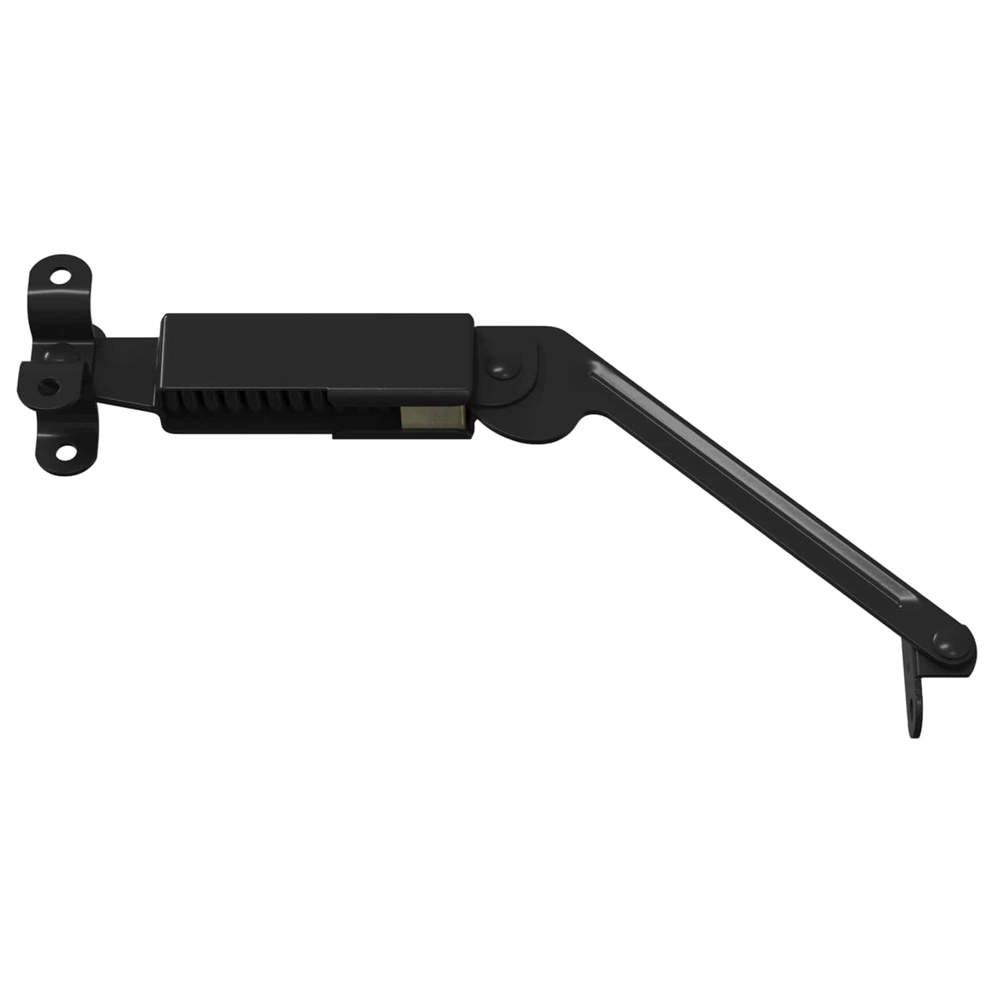 Lid Support Hinge 12 pcs Black 192 x 32 x 50 mm Steel