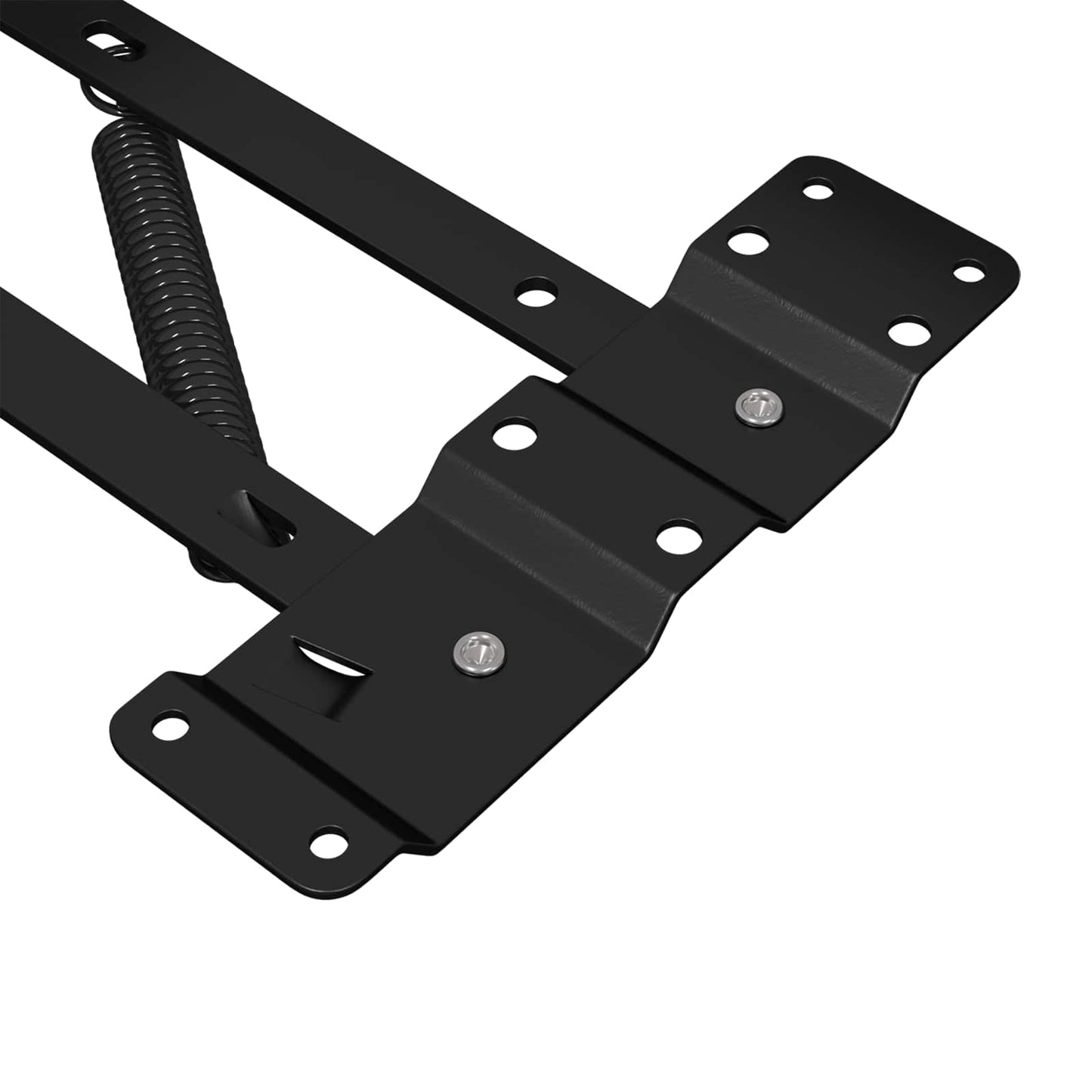 Bed Lift Mechanism 2 pcs Black 340 x 95 x 40 mm Iron