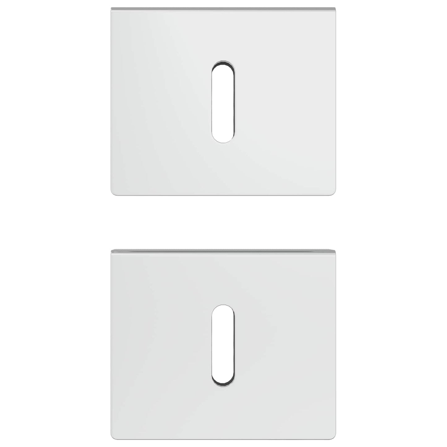 Mirror Hold Bracket 340 pcs Nickel 35 x 30 x 8.3 mm Steel