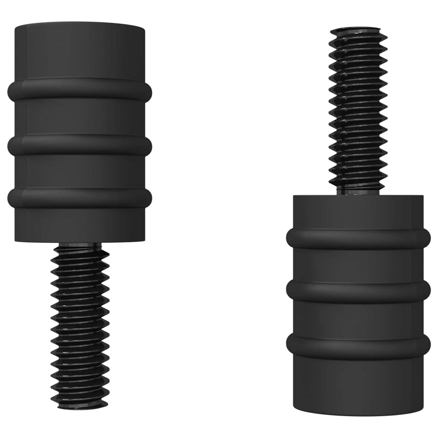 Standoff Screw 4865 pcs Black M4 Rubber and Steel