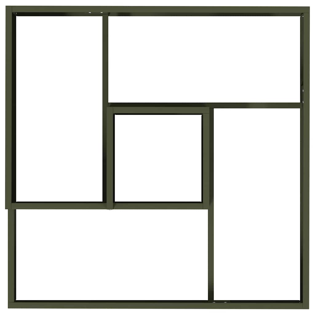 Garden Planter Olive Green 60 x 60 x 50 cm Cold-rolled Steel