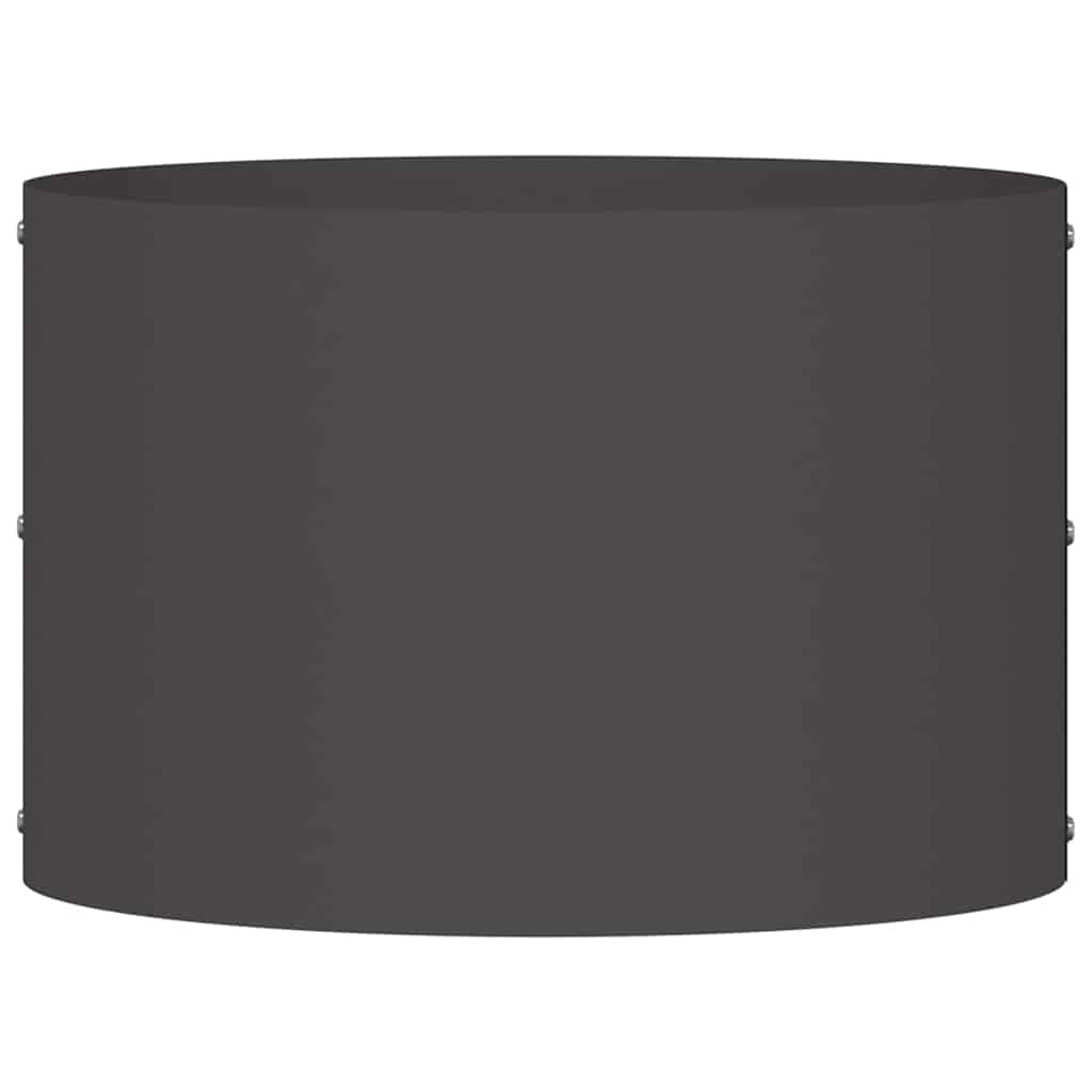 Planter Ring 5 pcs Black 30 x 30 x 20 cm Cold-rolled Steel