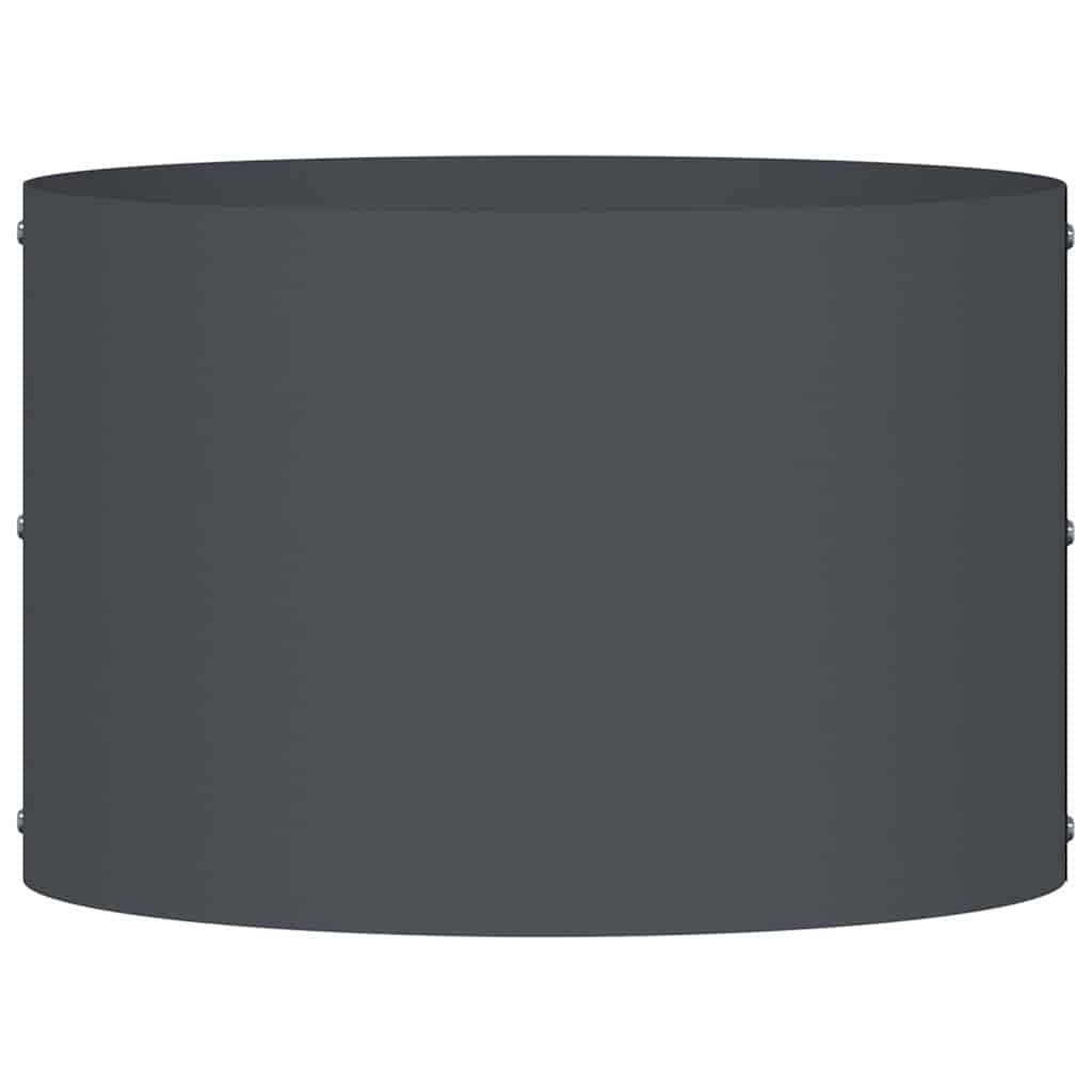 Planter Ring Anthracite 30 x 30 x 20 cm Cold-rolled Steel