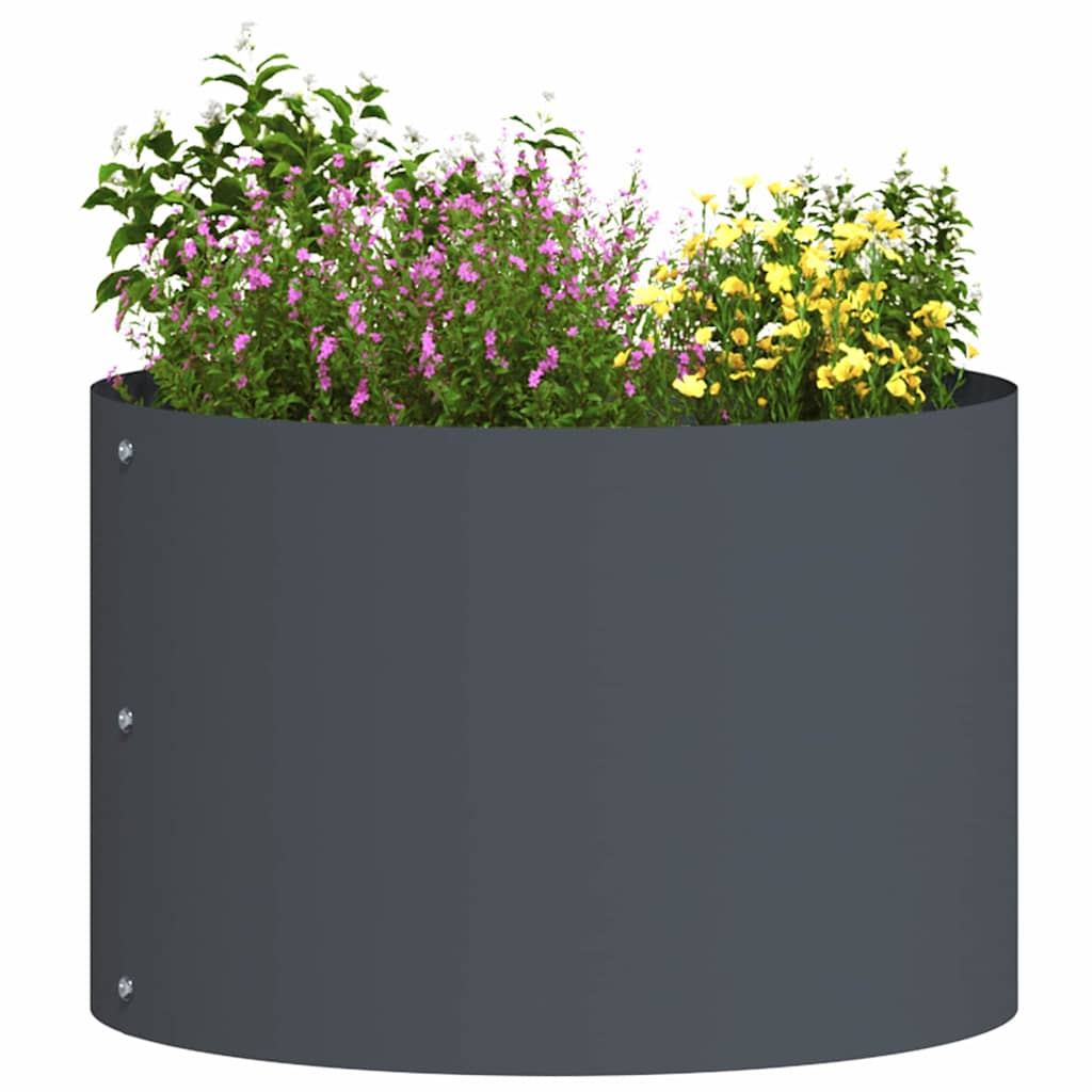 Planter Ring Anthracite 30 x 30 x 20 cm Cold-rolled Steel