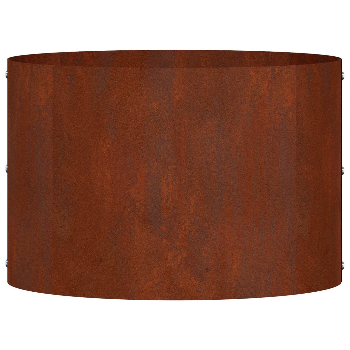 Planter Ring 5 pcs Brown 30 x 30 x 20 cm Weathering Steel
