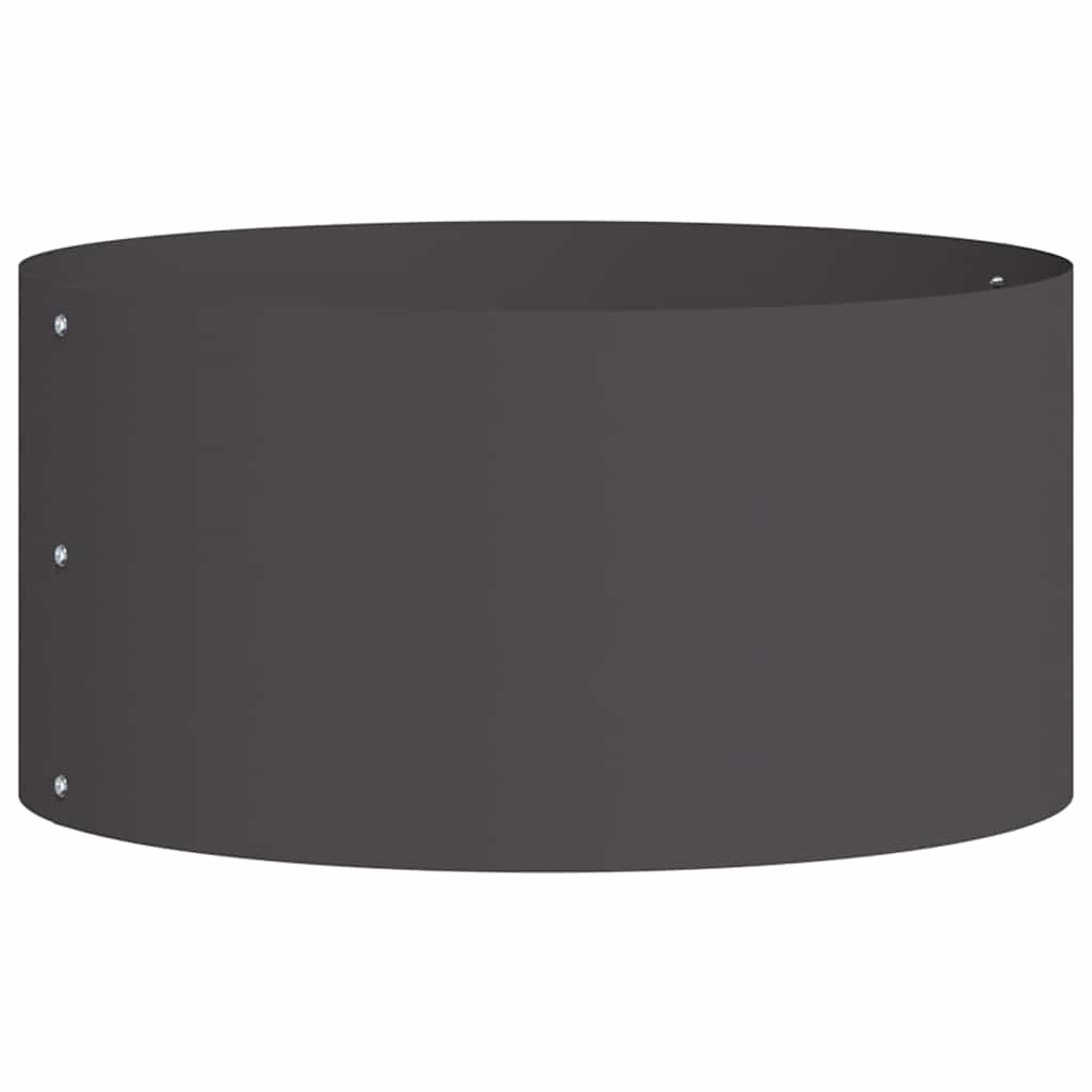 Planter Ring Black 40 x 40 x 20 cm Cold-rolled Steel