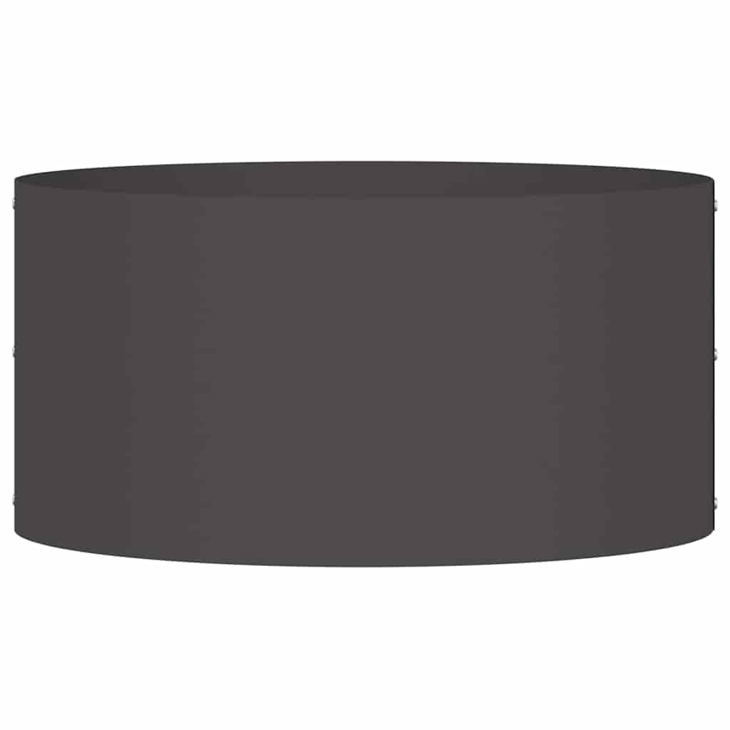Planter Ring Black 40 x 40 x 20 cm Cold-rolled Steel