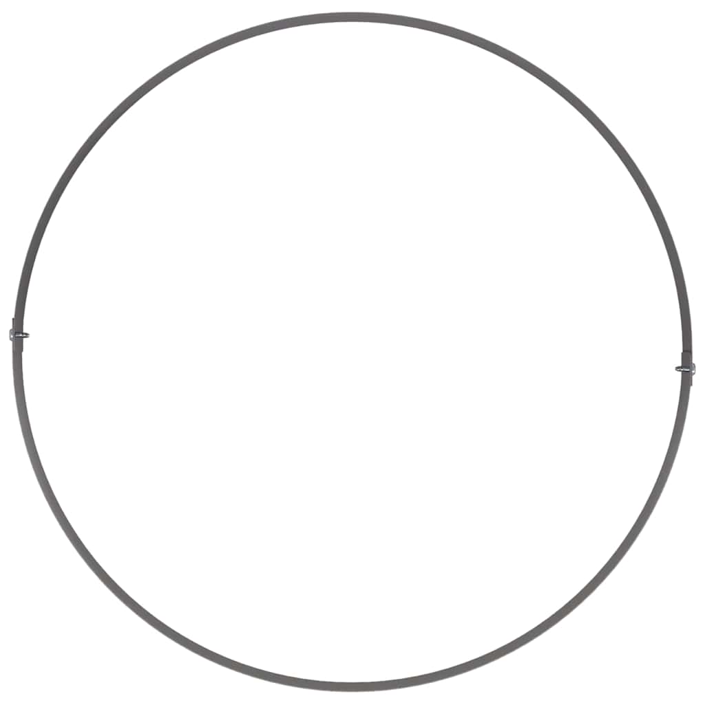 Planter Ring Black 40 x 40 x 20 cm Cold-rolled Steel