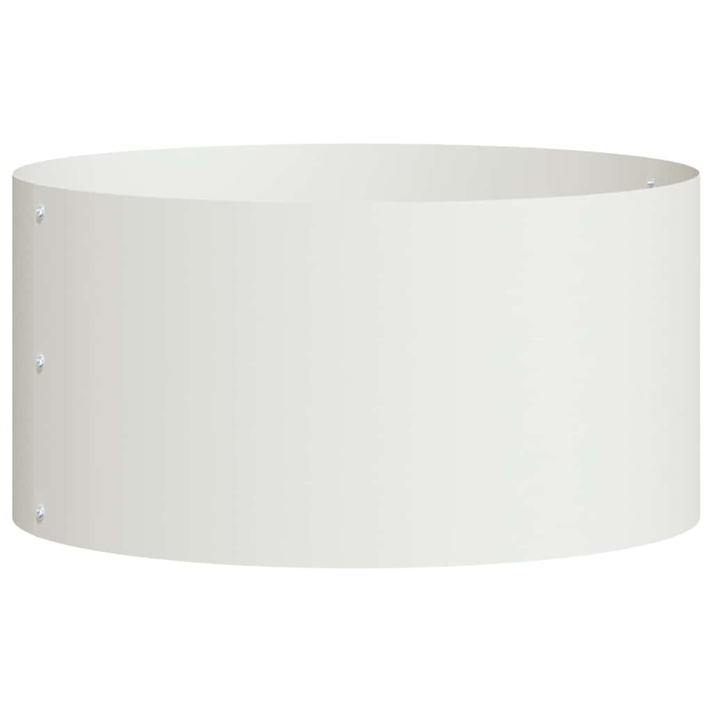 Planter Ring 5 pcs White 40 x 40 x 20 cm Cold-rolled Steel