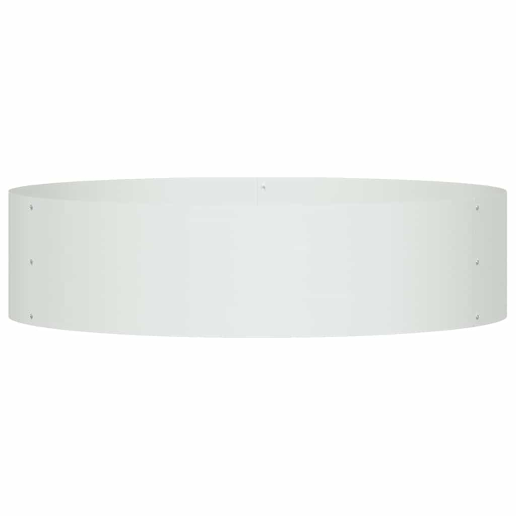 Planter Ring 5 pcs White 80 x 80 x 20 cm Cold-rolled Steel