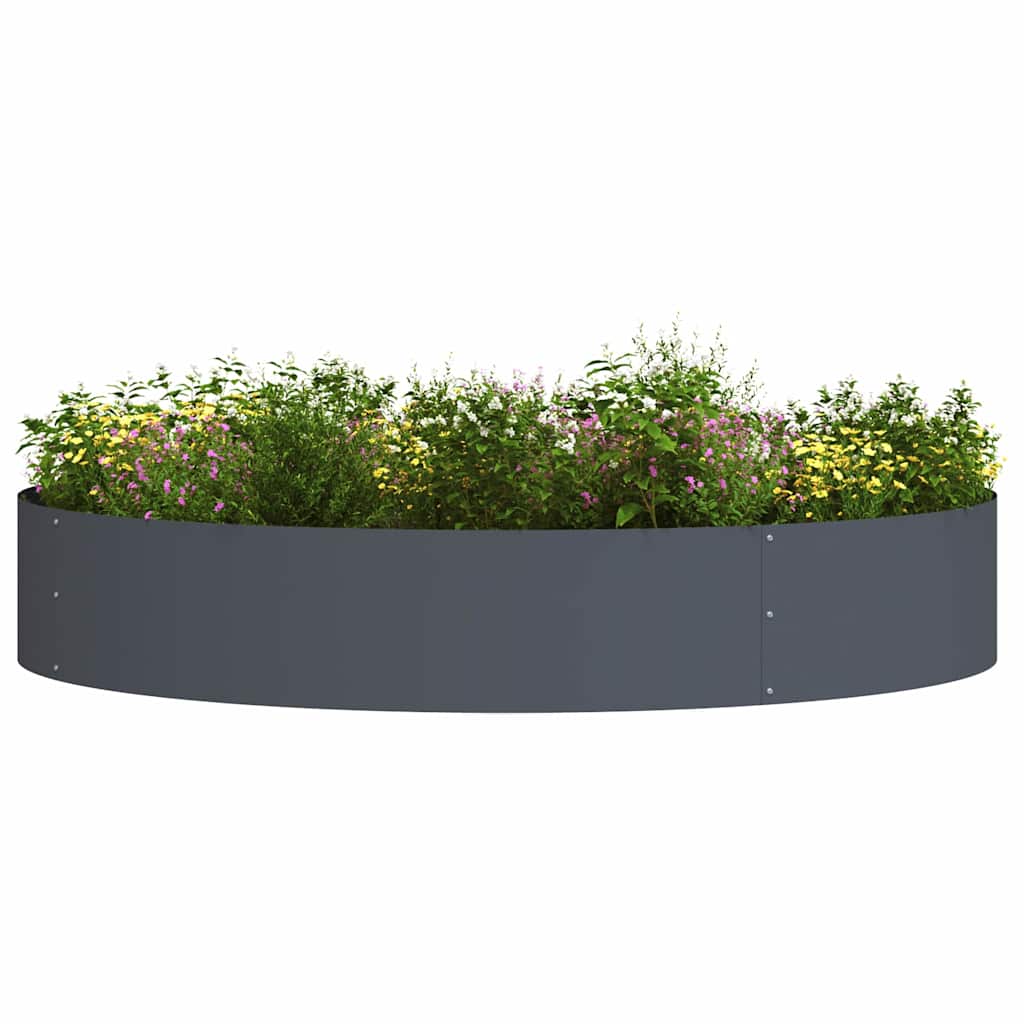 Planter Ring 5 pcs Anthracite 120 x 120 x 20 cm