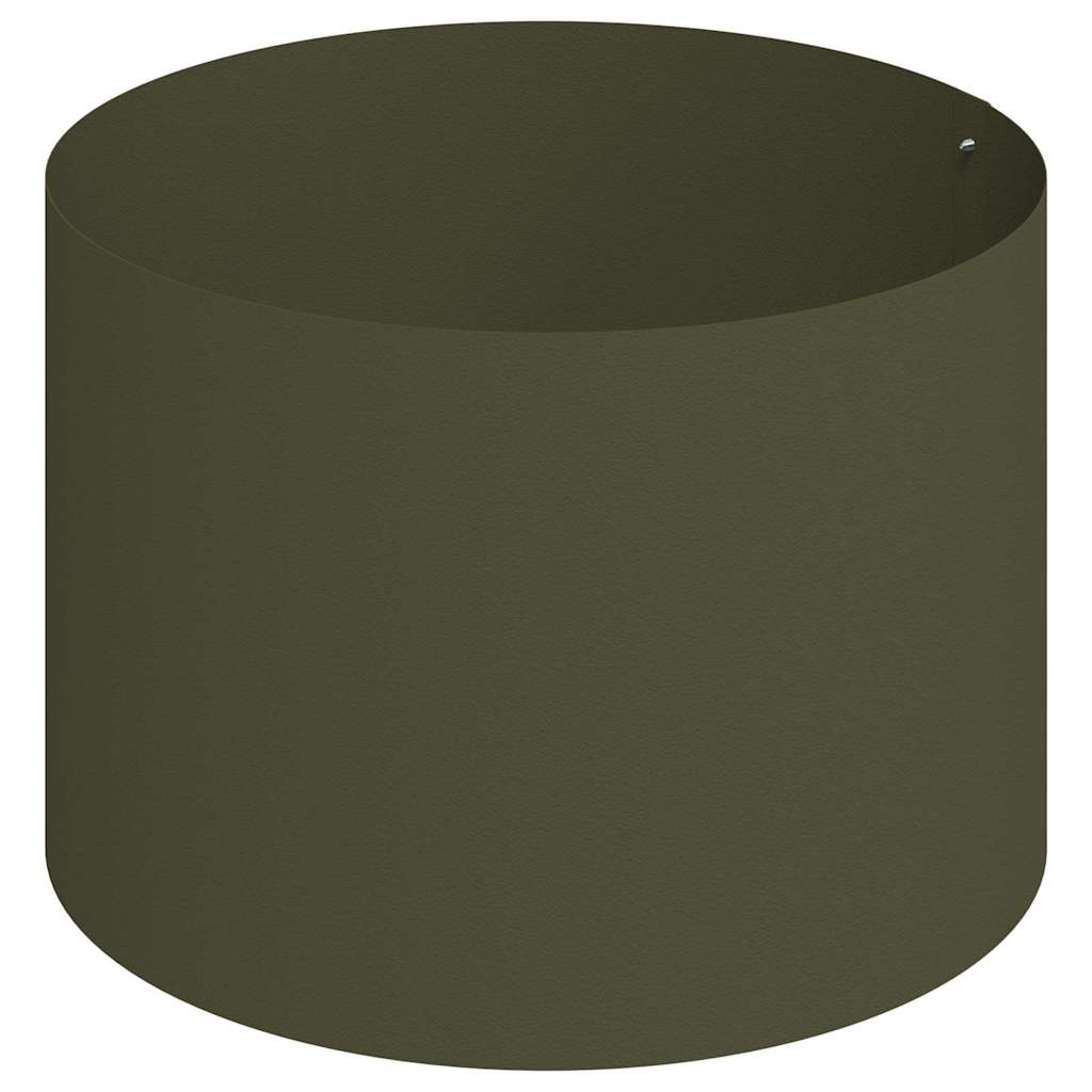 Garden Planter Olive Green 90 x 90 x 20 cm Cold-rolled Steel