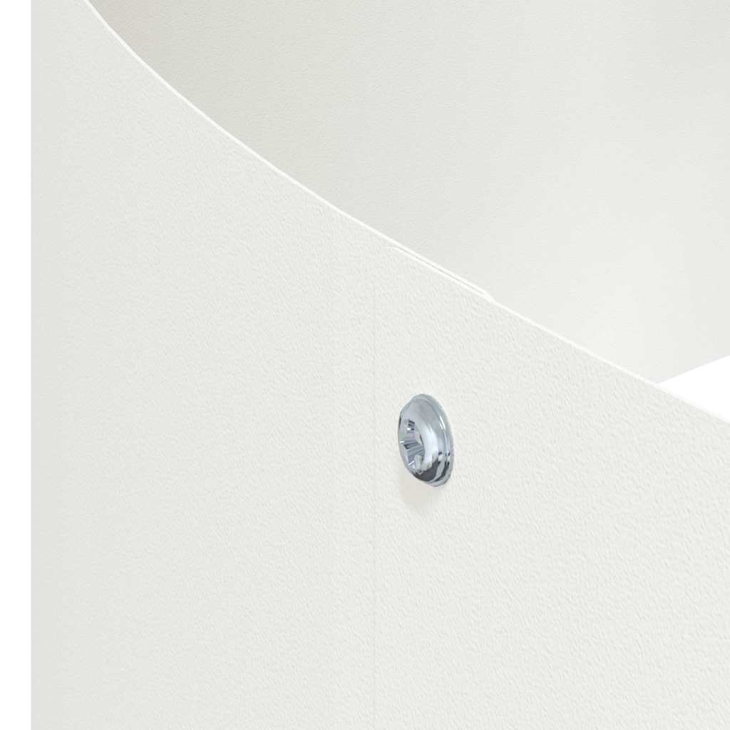 Garden Planter White 120 x 120 x 20 cm Cold-rolled Steel