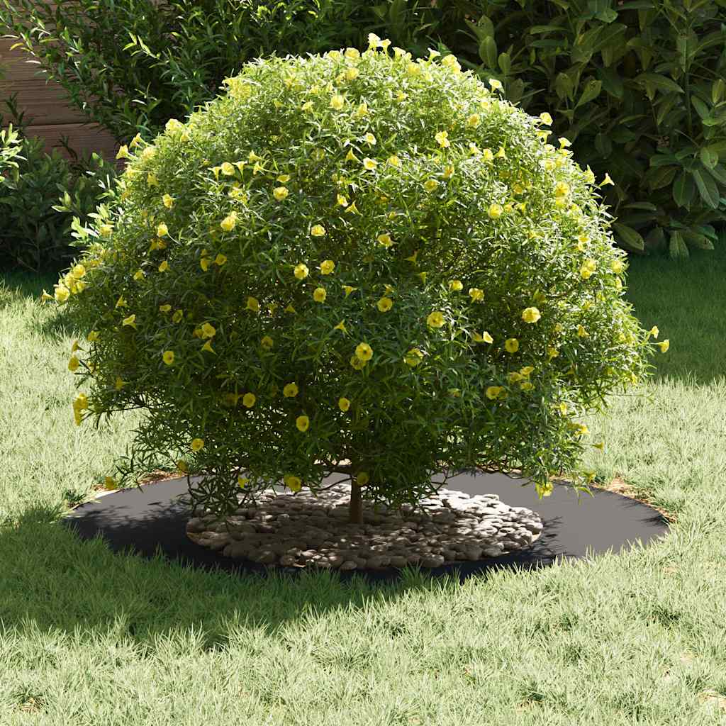 suitable for Flat Tree Rings 5 pcs Black Ø40 / 70 cm Steel