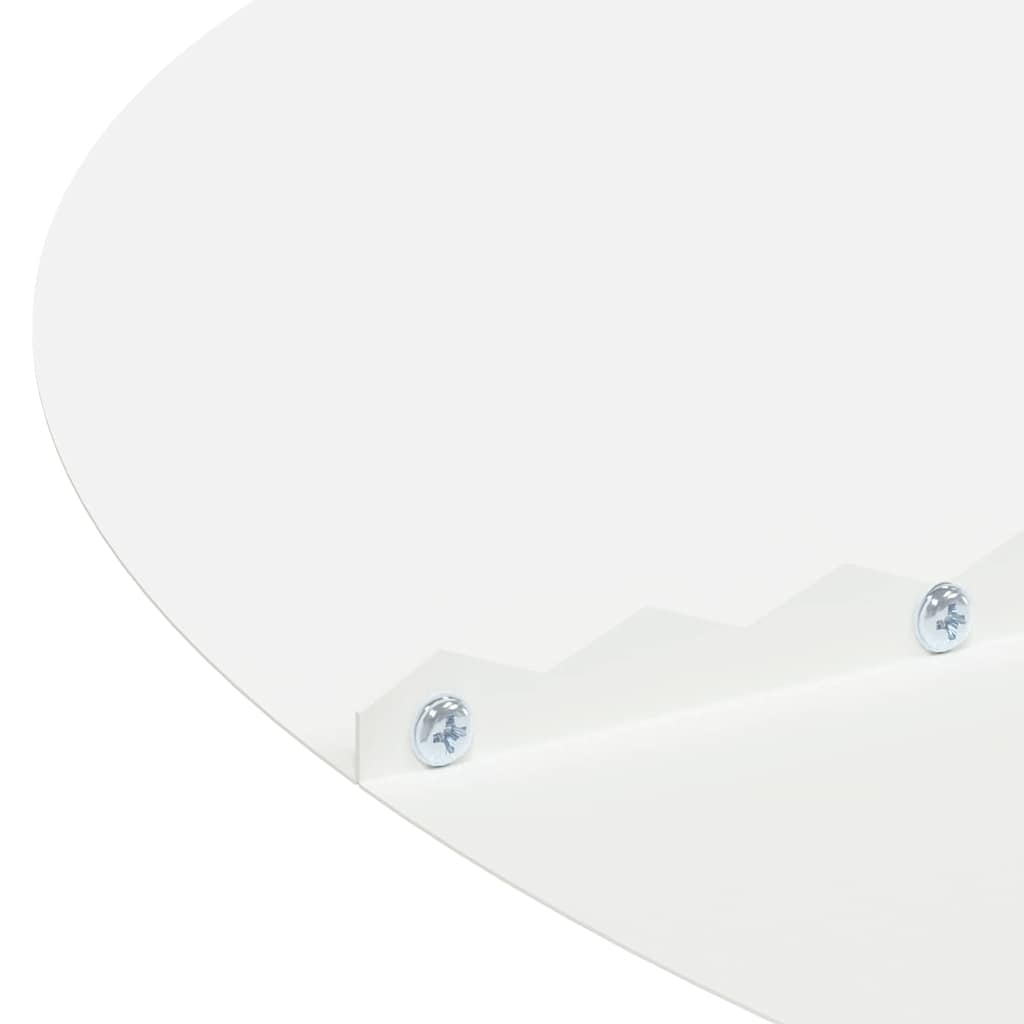 suitable for Flat Tree Rings 5 pcs White Ø40 / 70 cm Steel