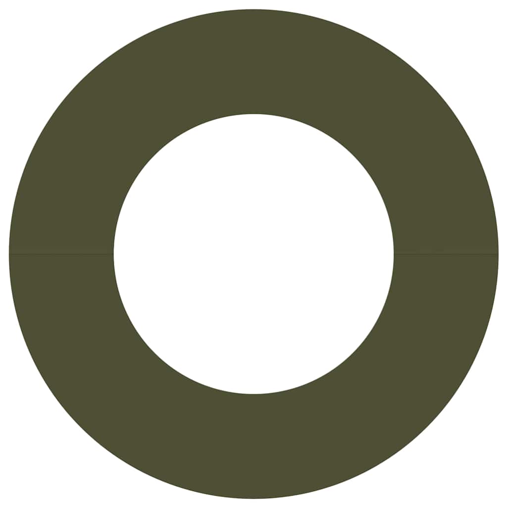 suitable for Flat Tree Rings 5 pcs Olive green Ø40 / 70 cm Steel