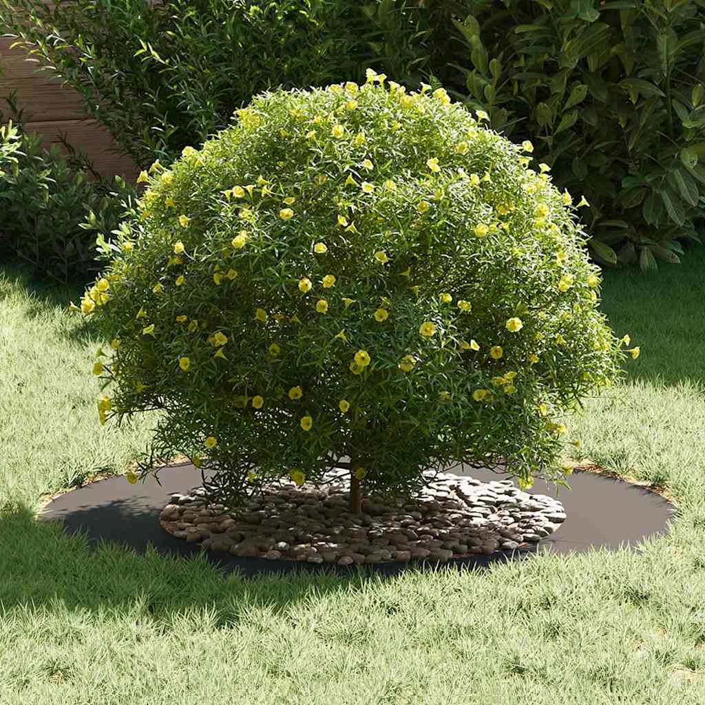 suitable for Flat Tree Rings 5 pcs Black Ø50 / 80 cm Steel