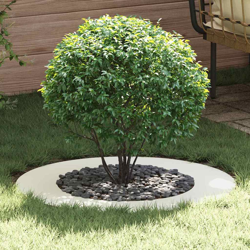 suitable for Flat Tree Ring White Ø50 / 80 cm Steel