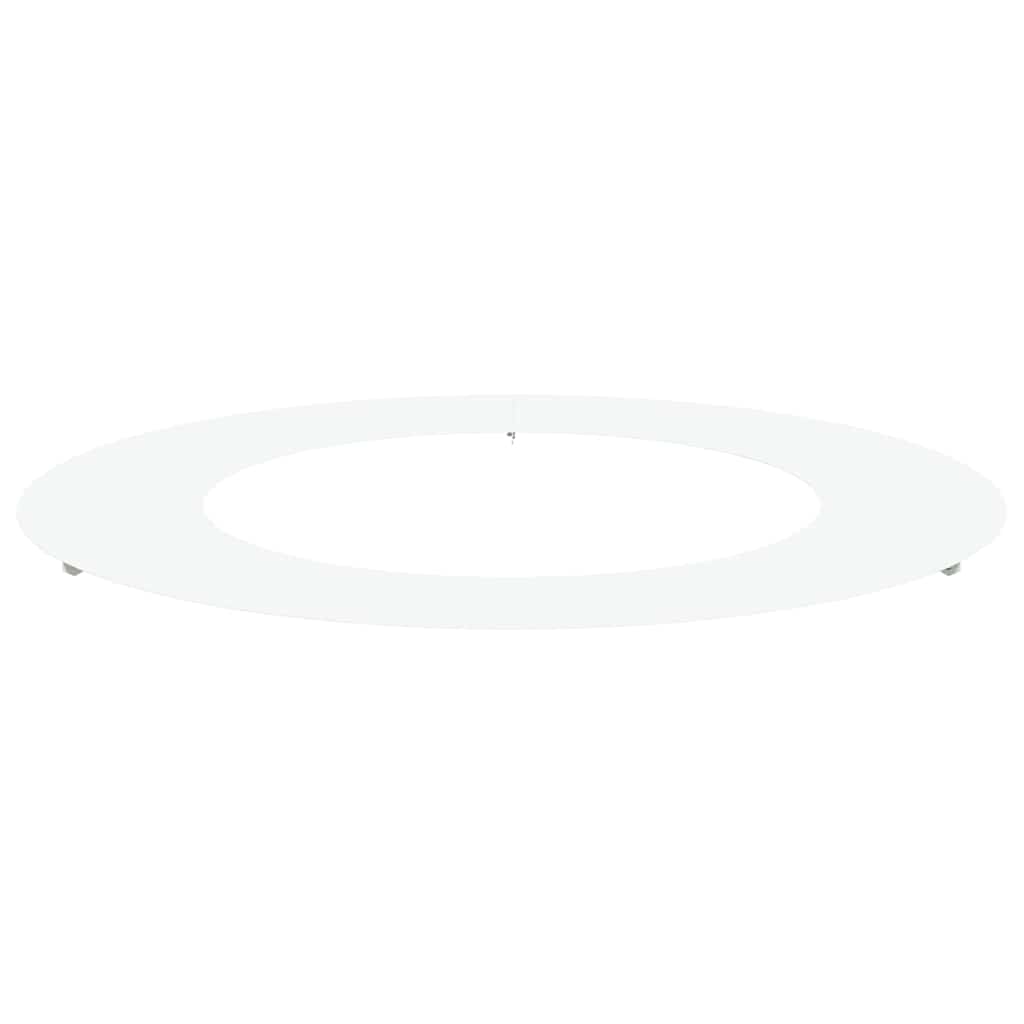 suitable for Flat Tree Ring White Ø50 / 80 cm Steel