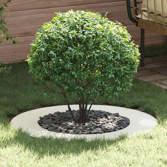 suitable for Flat Tree Rings 5 pcs White Ø50 / 80 cm Steel