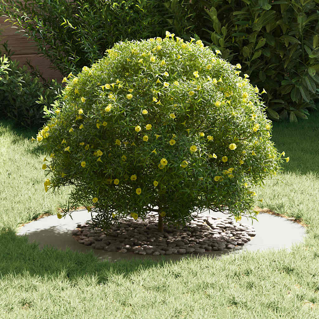 suitable for Flat Tree Rings 5 pcs White Ø50 / 80 cm Steel