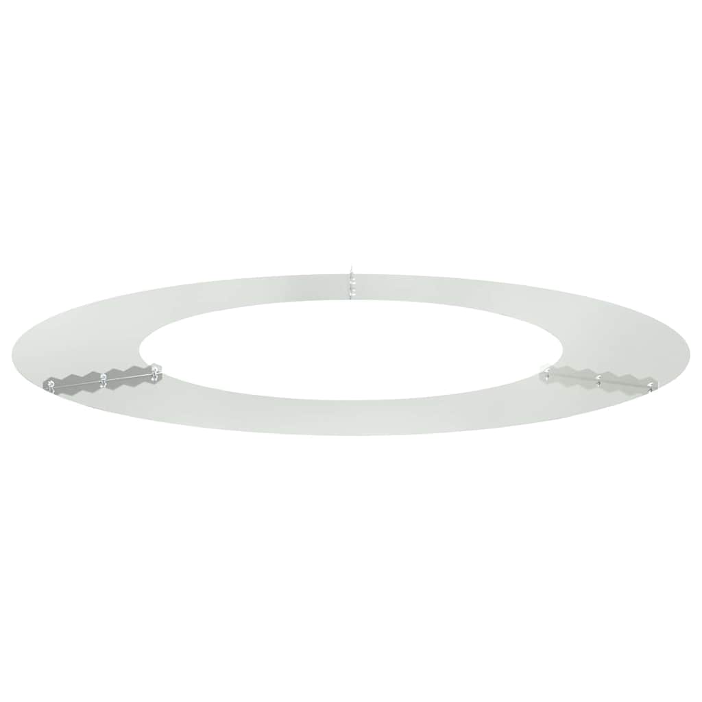 suitable for Flat Tree Ring Silver Ø50 / 80 cm Galvanised steel