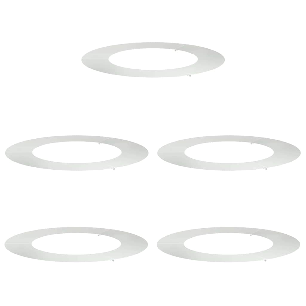 suitable for Flat Tree Rings 5 pcs Silver Ø50 / 80 cm