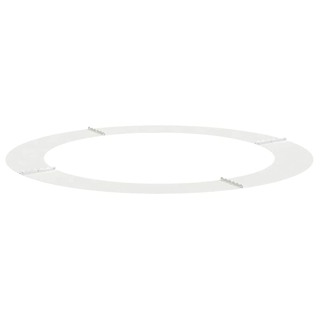 suitable for Flat Tree Ring White Ø90 / 120 cm Steel