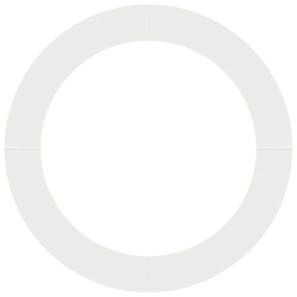 suitable for Flat Tree Ring White Ø90 / 120 cm Steel