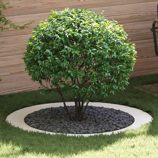 suitable for Flat Tree Rings 5 pcs White Ø90 / 120 cm Steel