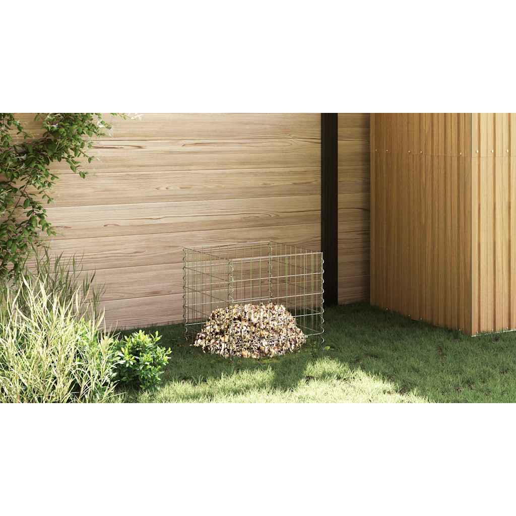 Square Composter 50 x 50 x 50 cm Iron