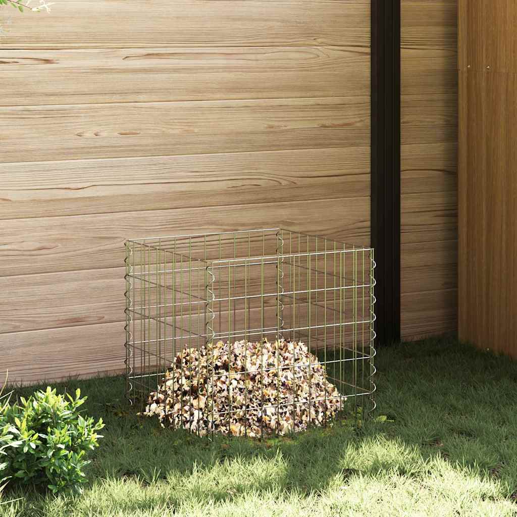 Square Composter 50 x 50 x 50 cm Iron