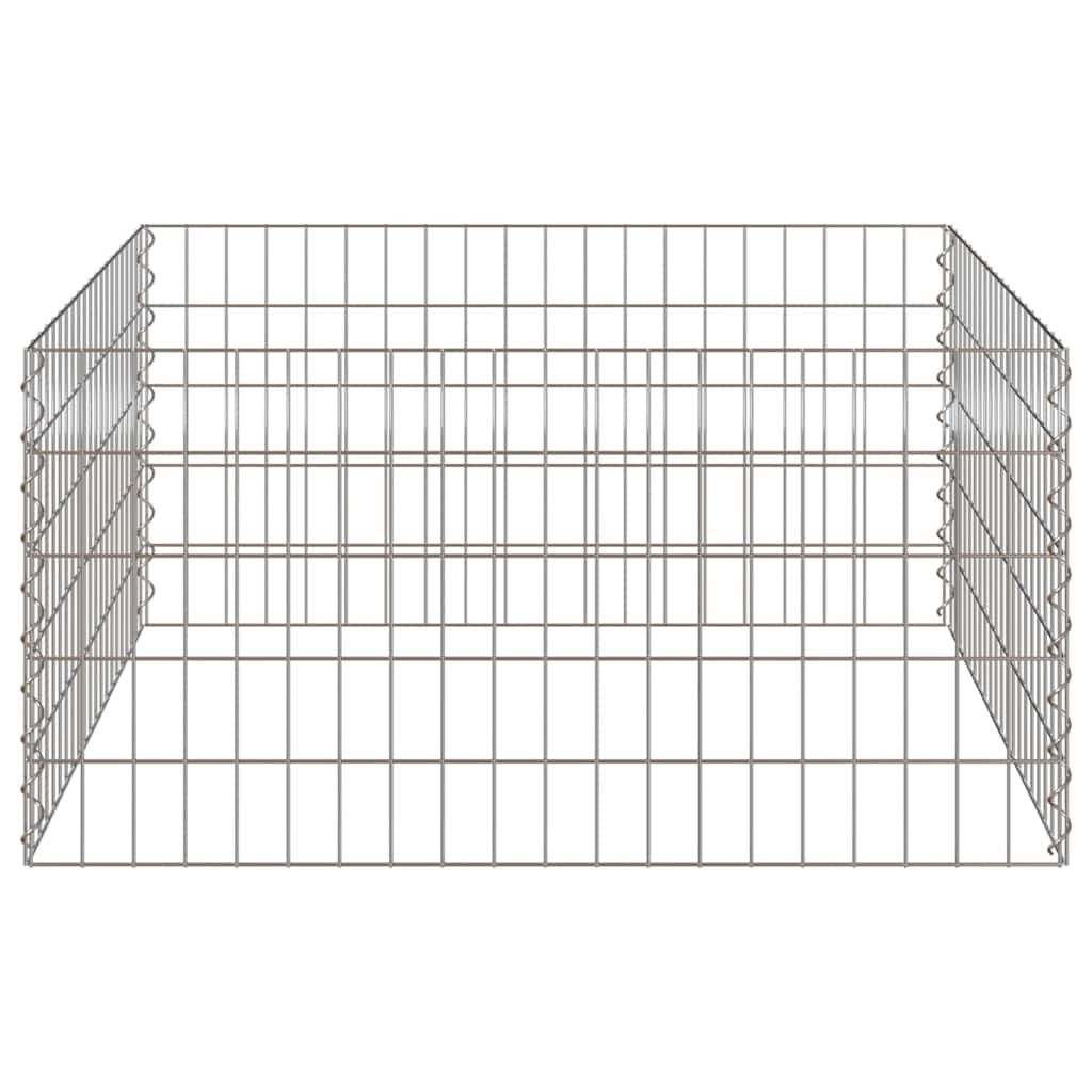 Square Composter 100 x 100 x 50 cm Iron