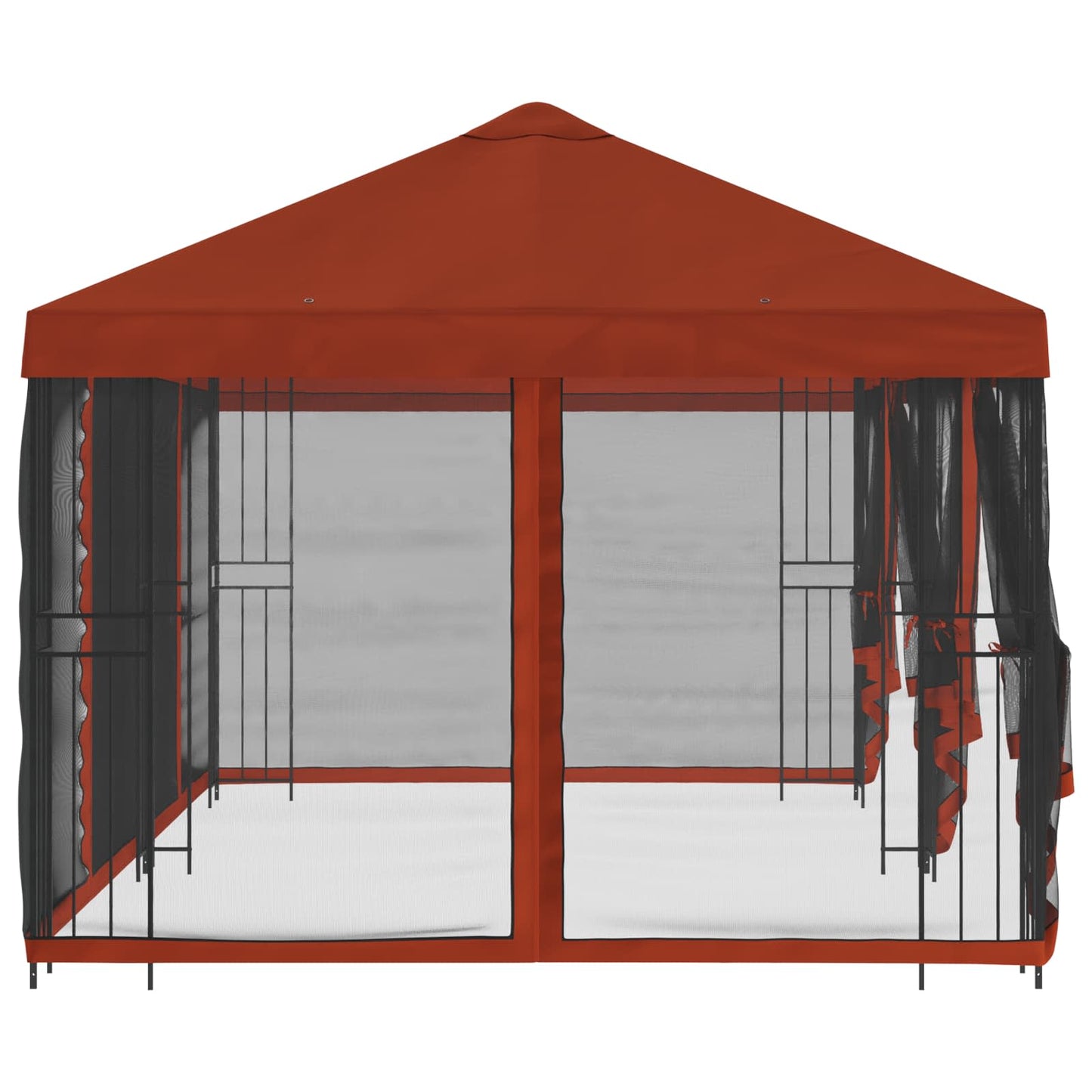 6 x 3 m Terracotta Polyester and Steel 190
