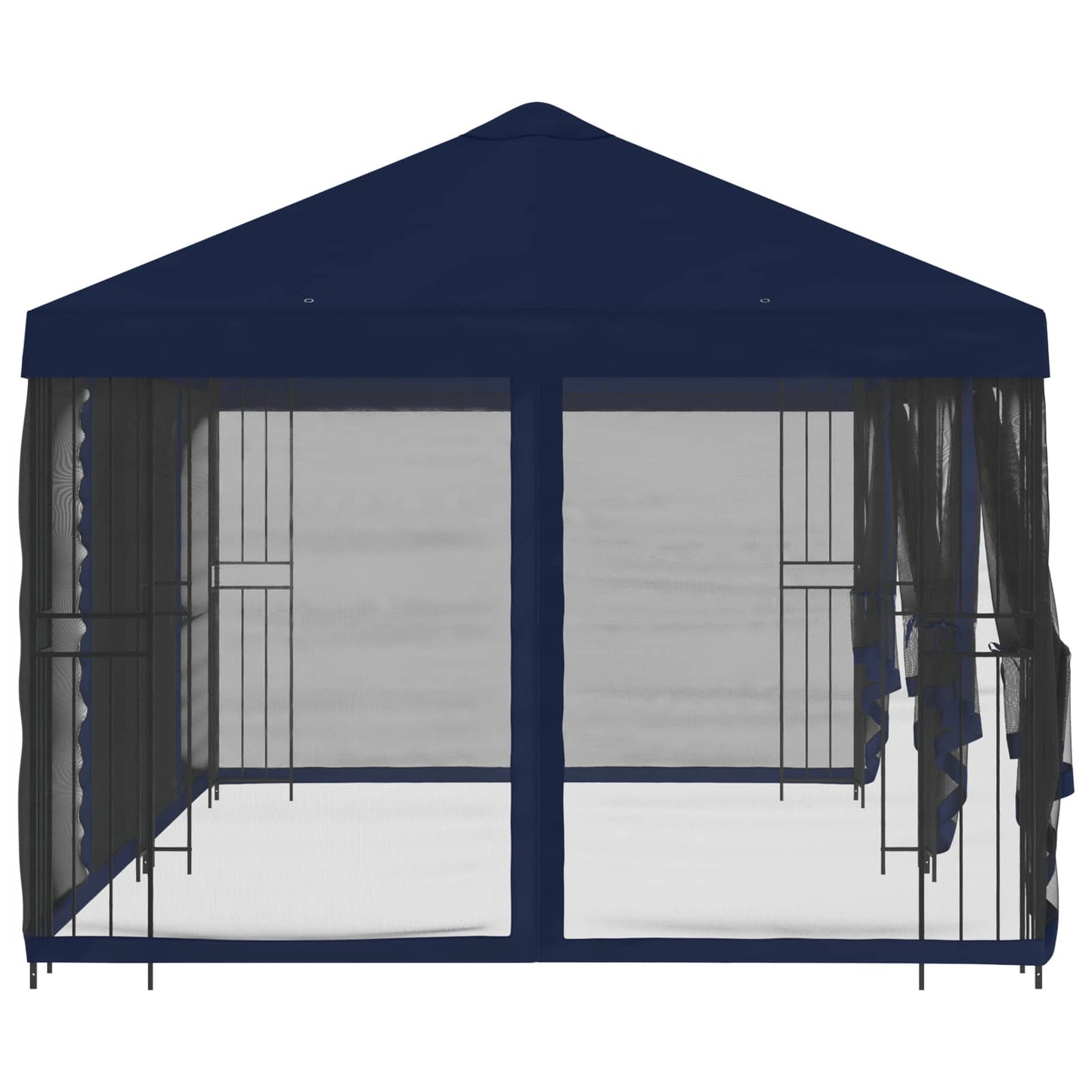 6 x 3 m Blue Polyester and Steel 190
