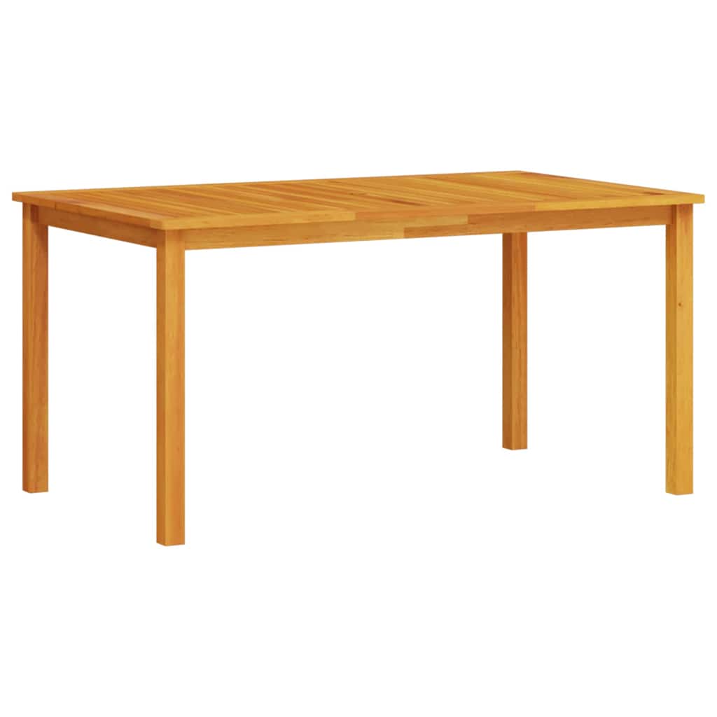 Garden Dining Set Folding 7 pcs Brown Solid Acacia Wood
