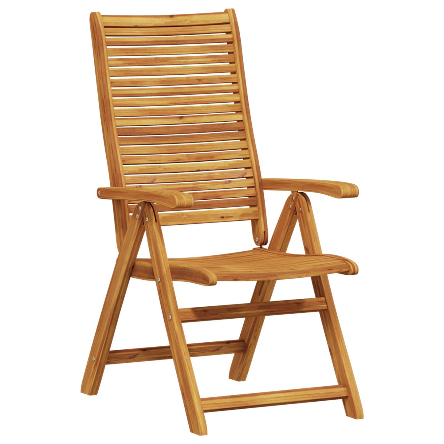 Garden Dining Set Folding 3 pcs Brown Solid Acacia Wood