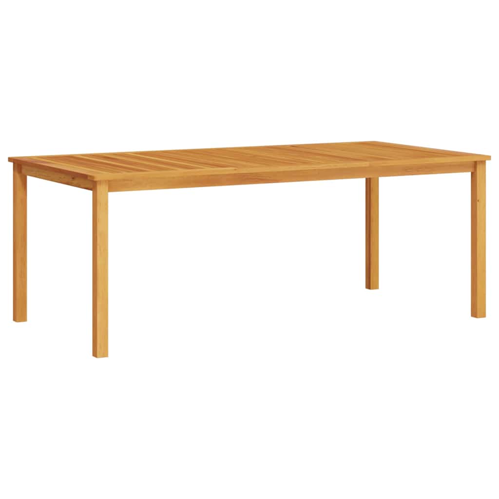 Garden Dining Set 9 pcs Brown Solid Acacia Wood