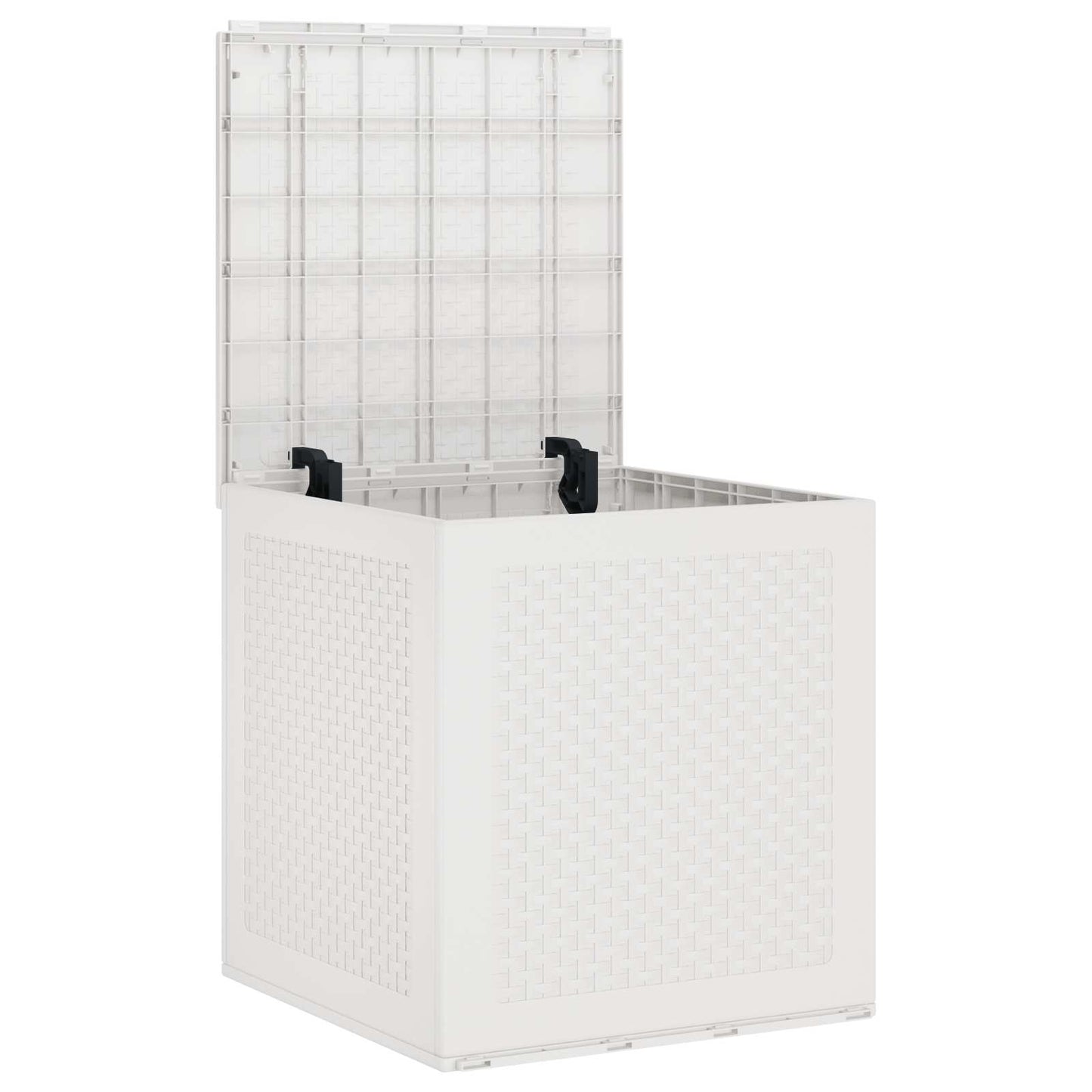 Storage Box with Storage White 55 x 53 x 57 cm Polypropylene