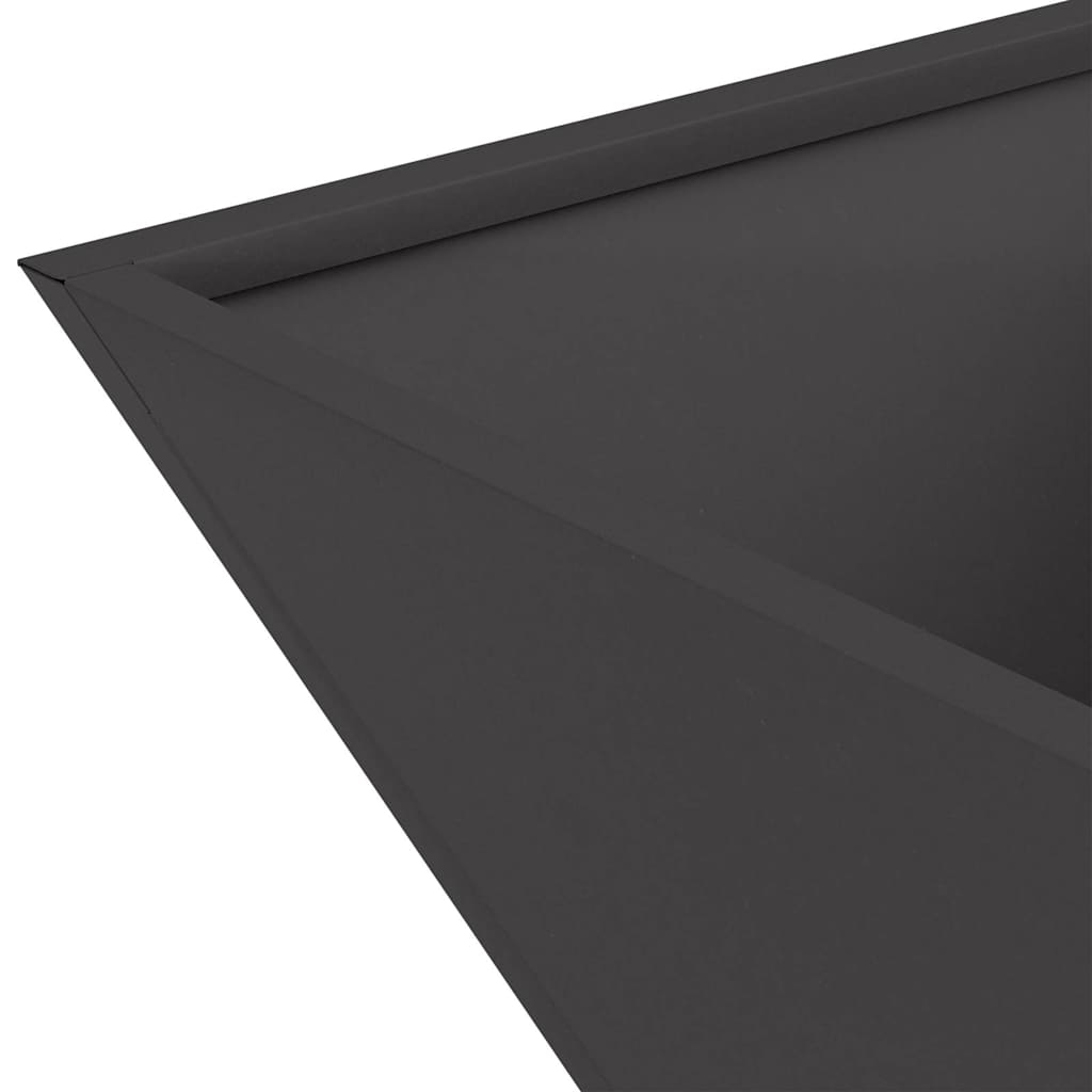 Garden Planter 5 pcs Black 35 x 35 x 15 cm Cold-rolled Steel
