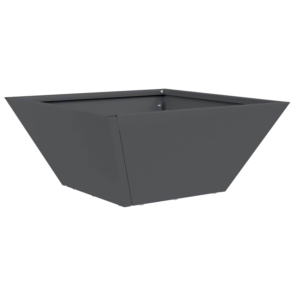 Garden Planter 5 pcs Anthracite 35 x 35 x 15 cm