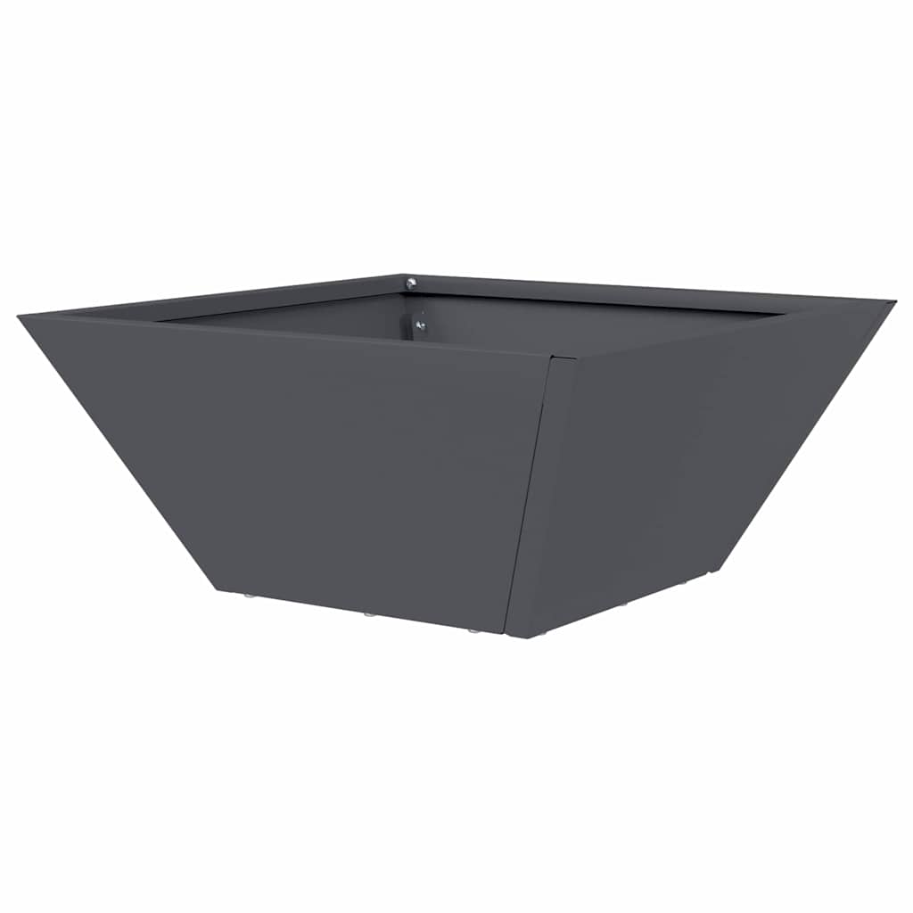 Garden Planter 5 pcs Anthracite 35 x 35 x 15 cm