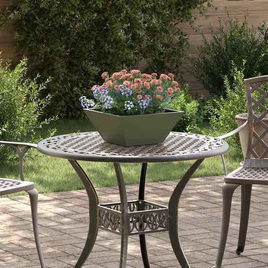 Garden Planter 5 pcs Olive Green 35 x 35 x 15 cm